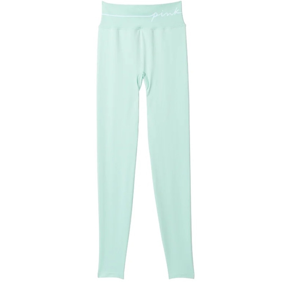 Victoria’s Secret Pink Active Seamless High-Waist Leggings Blue Opal